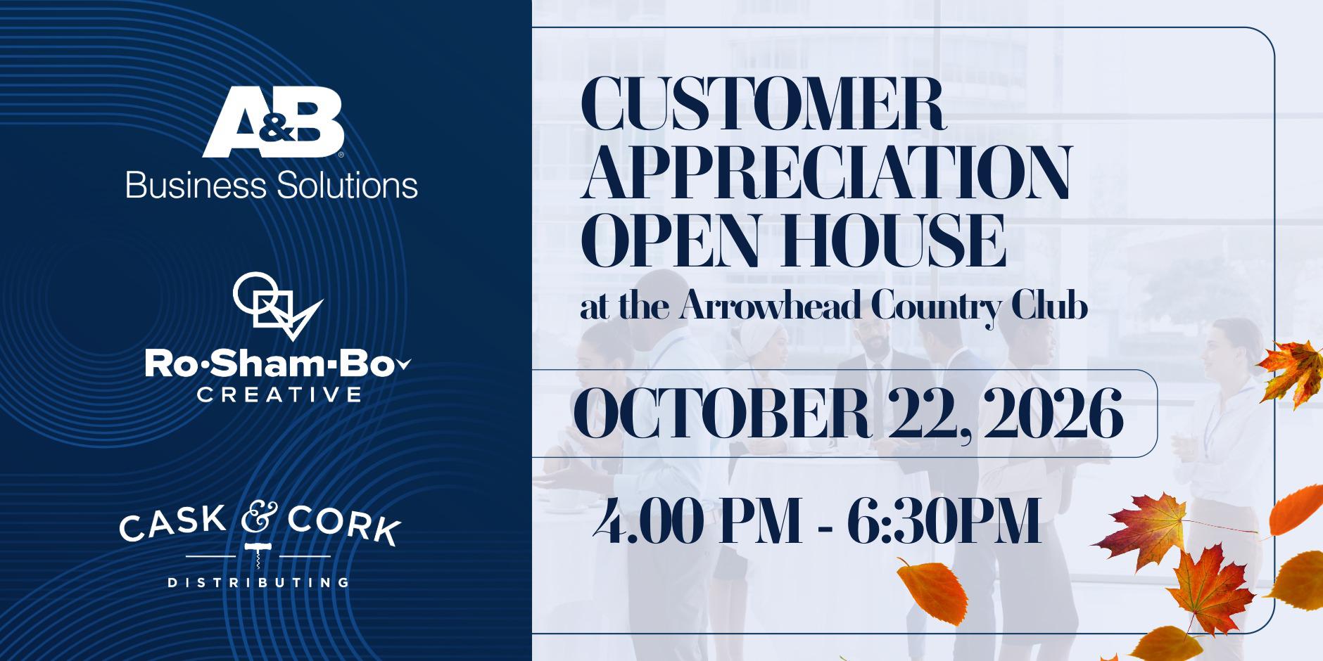 Customer Appreciation Open House at the Arrowhead Country Club