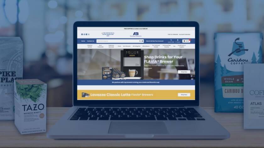 Shop coffee, beverages, snacks, and breakroom essentials faster with the new A&B Online Store. Enjoy easy ordering, convenient browsing, and reliable delivery for your workplace needs.